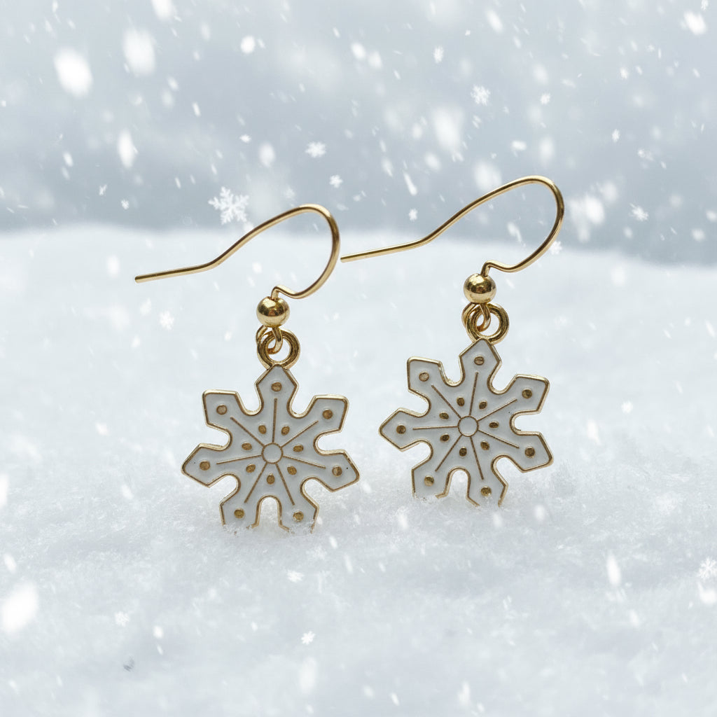 Winter holidays earrings