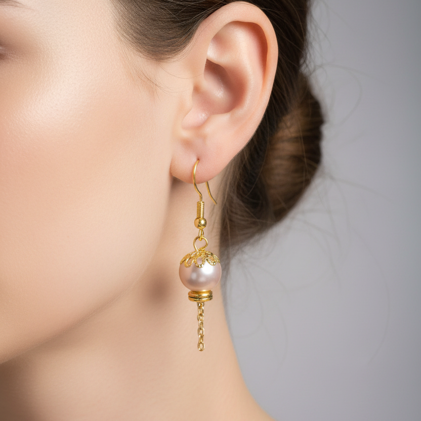 Drop Earrings, Shades of Fall