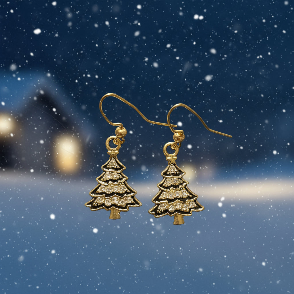 Winter holidays earrings
