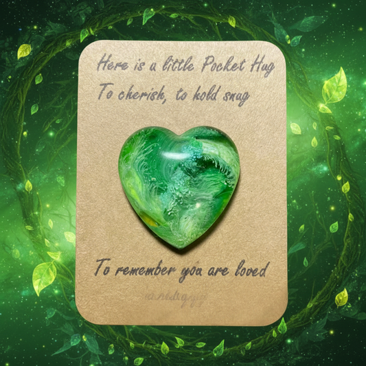 Pocket Hugs, Earth Elemental Harmony, Green