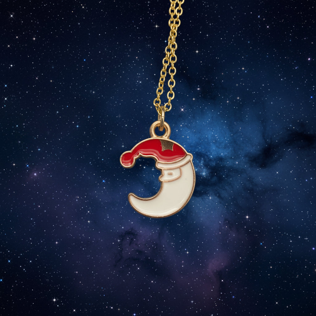 Festive Holiday Pendants, Santa