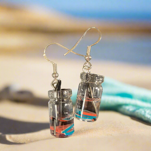 Watermelon Water Earrings