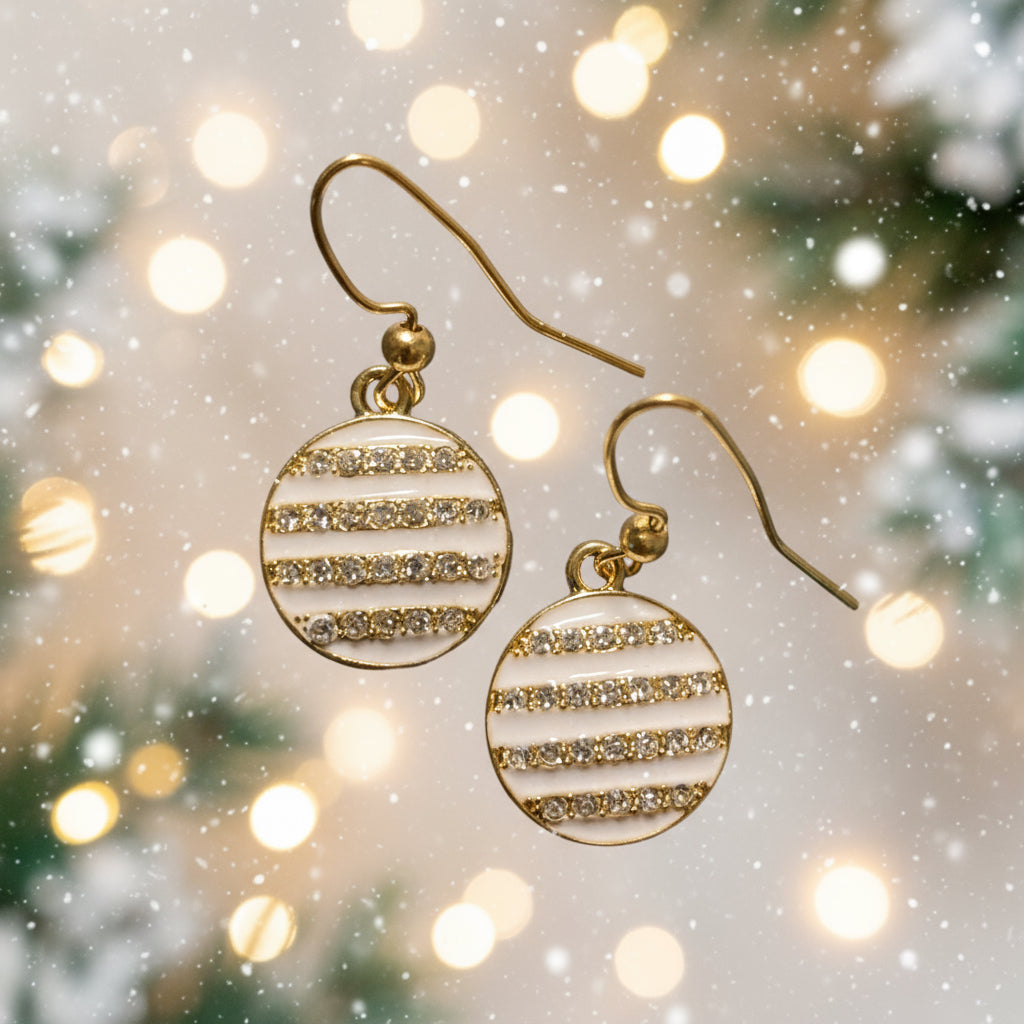 Winter holidays earrings