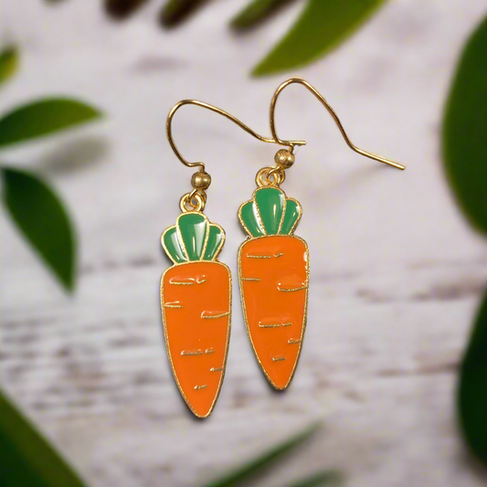 Carrots Charm Earrings