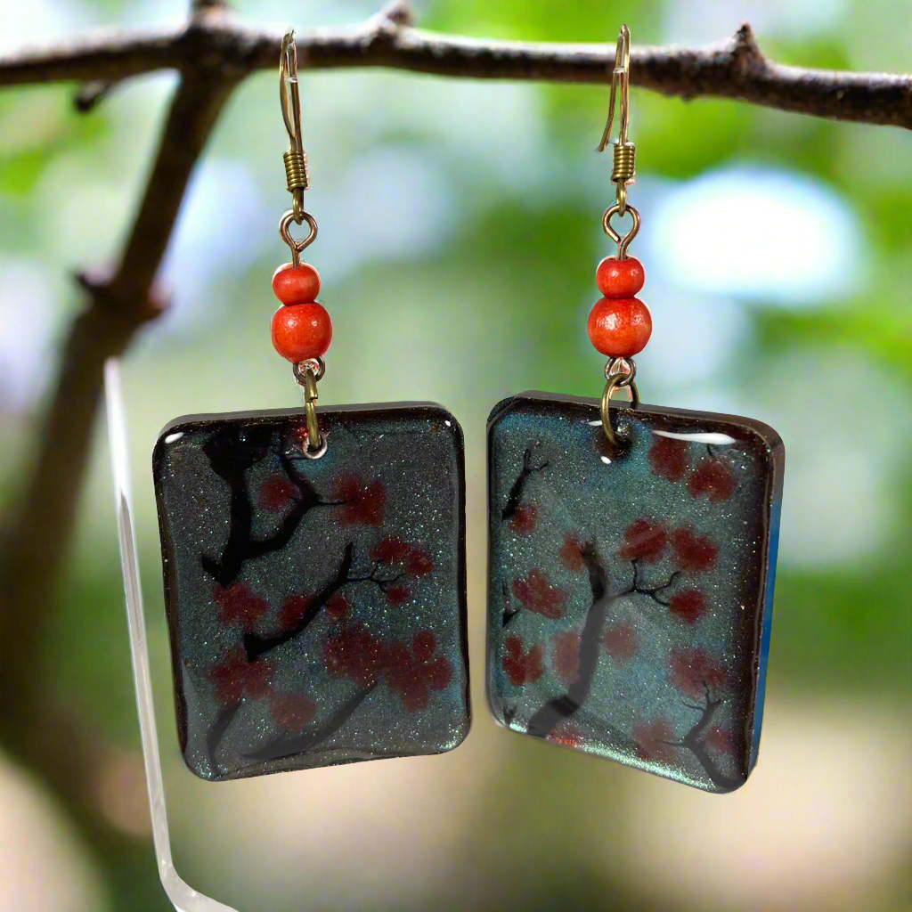 Cherry tree Earrings