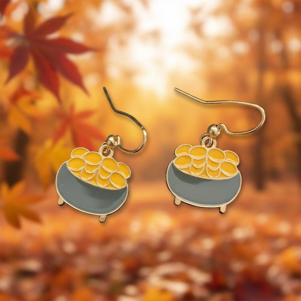 Fall earrings,Thanksgiving, feast