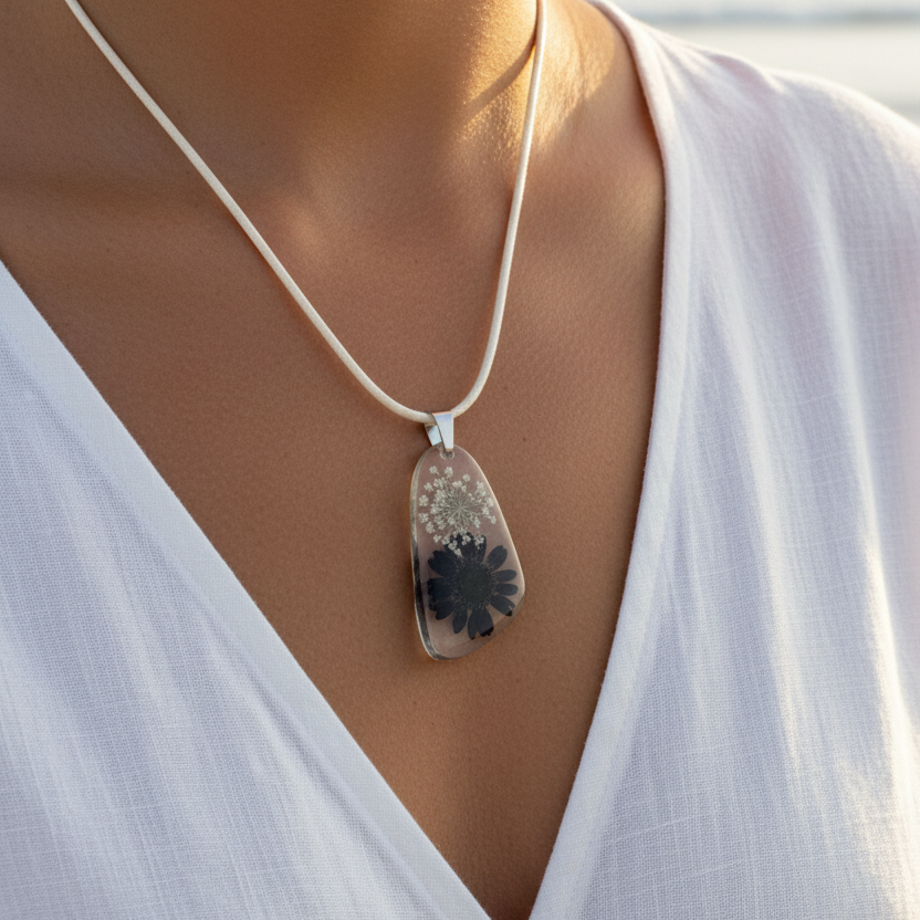 Flower necklace