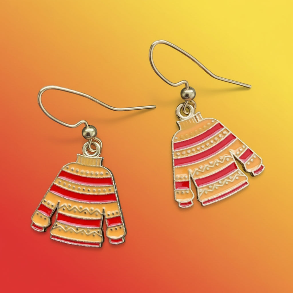 Fall earrings, cosy home and garden