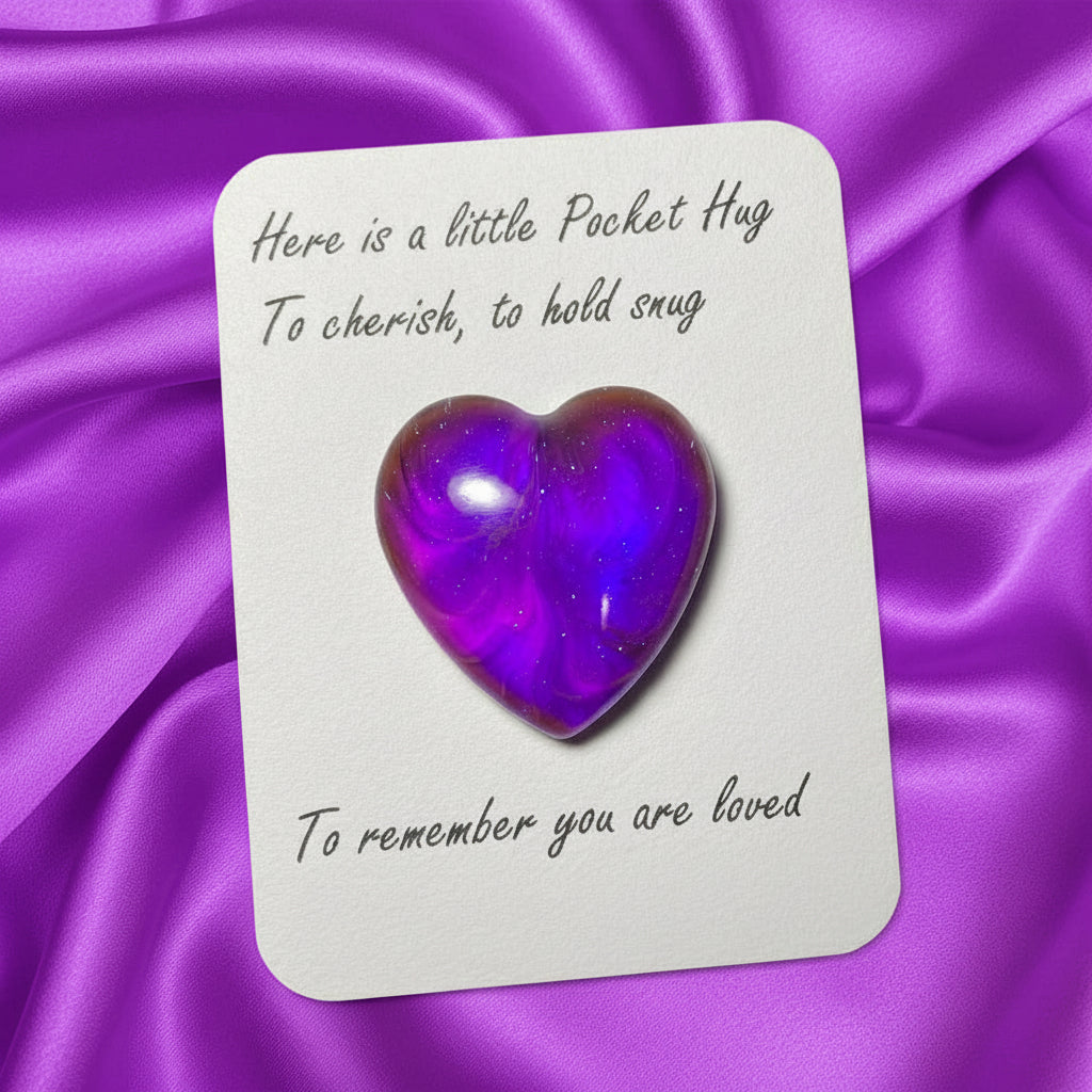 Pocket Hugs, purple