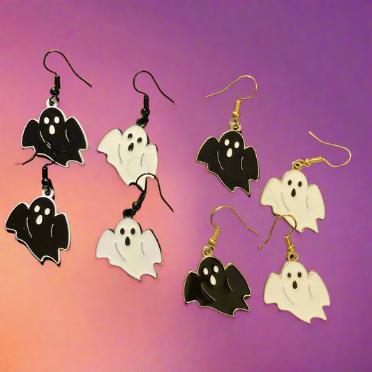 Ghosts Charm Earrings