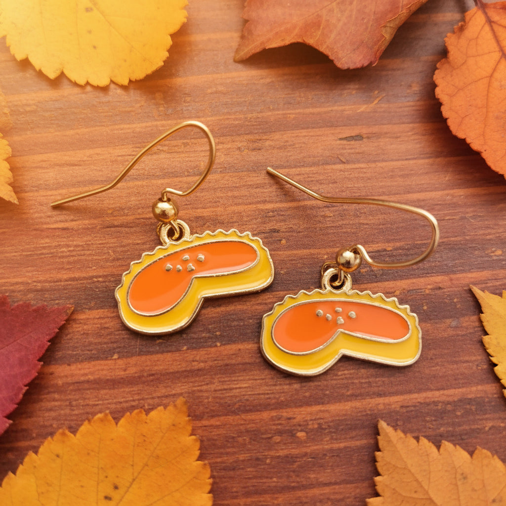 Fall earrings,Thanksgiving, feast