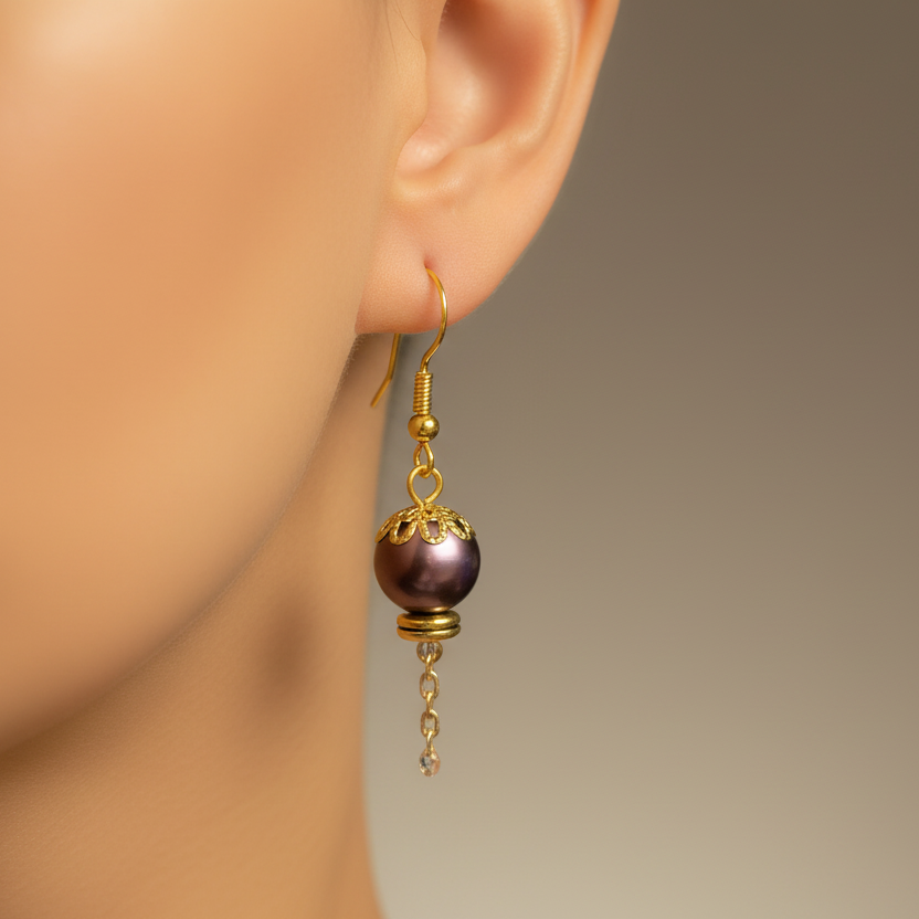 Drop Earrings, Shades of Fall