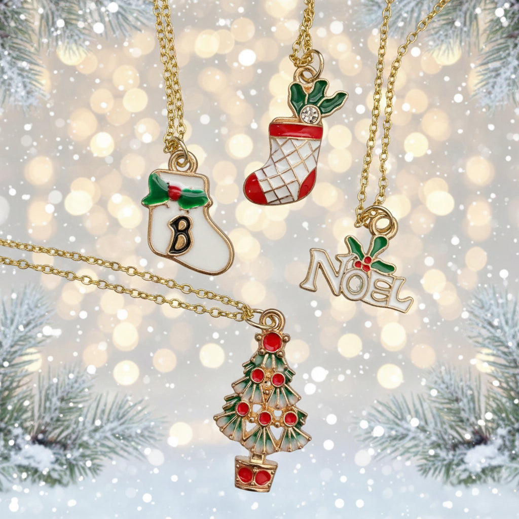 Winter Holidays Pendants, Christmas Cheers
