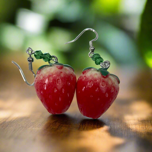 Strawberry Earring