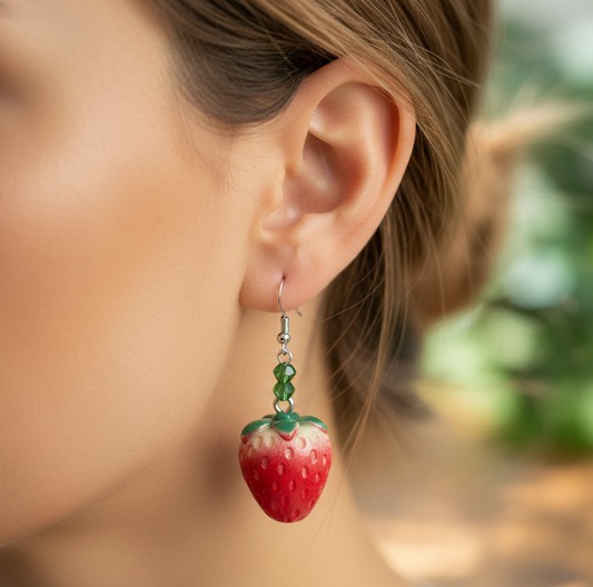 Strawberry Earrings