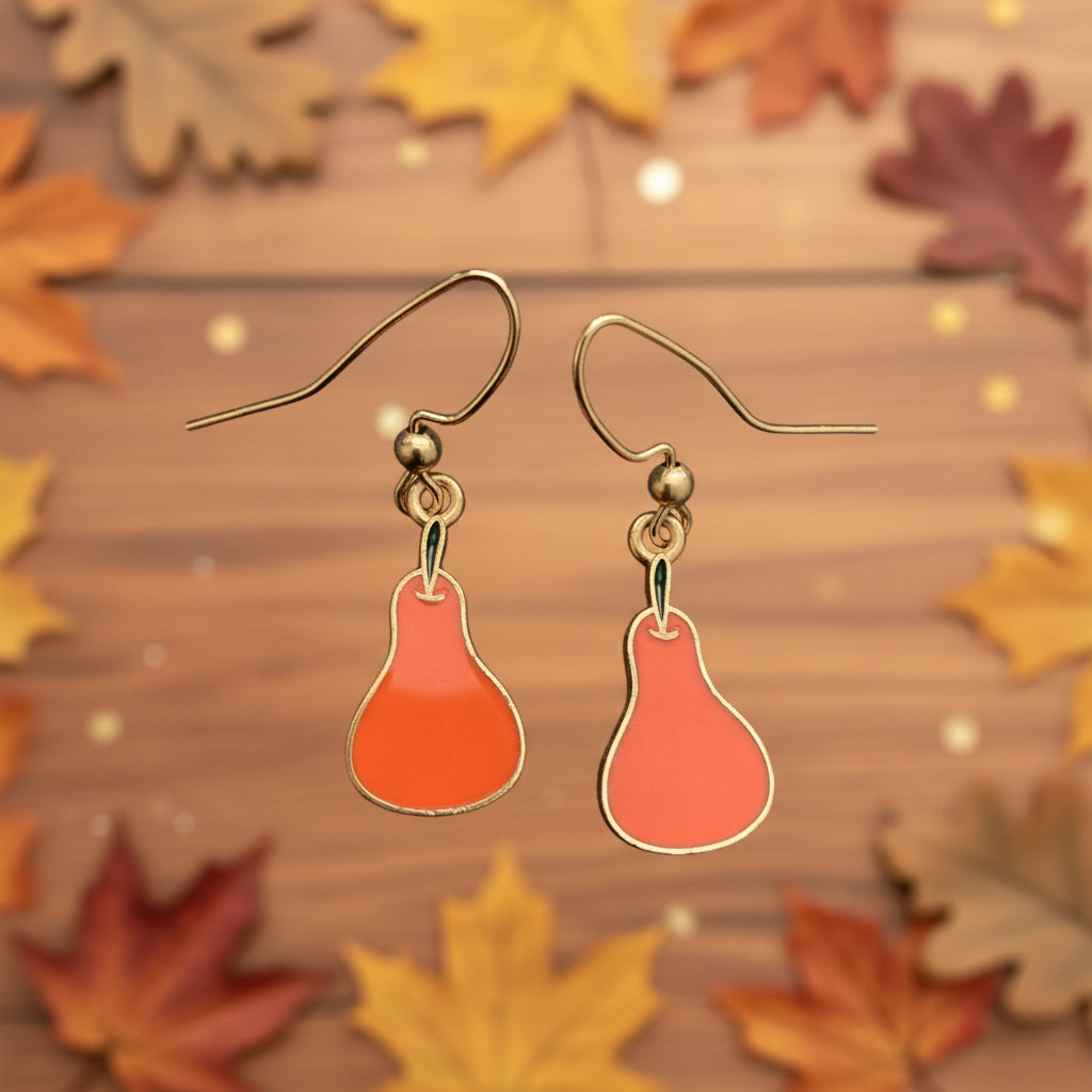 Thanksgiving earrings, harvest