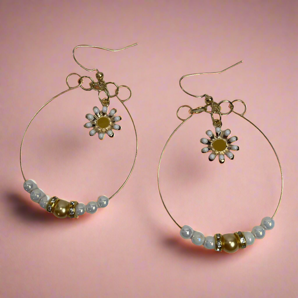 Daisy Dangle Earrings