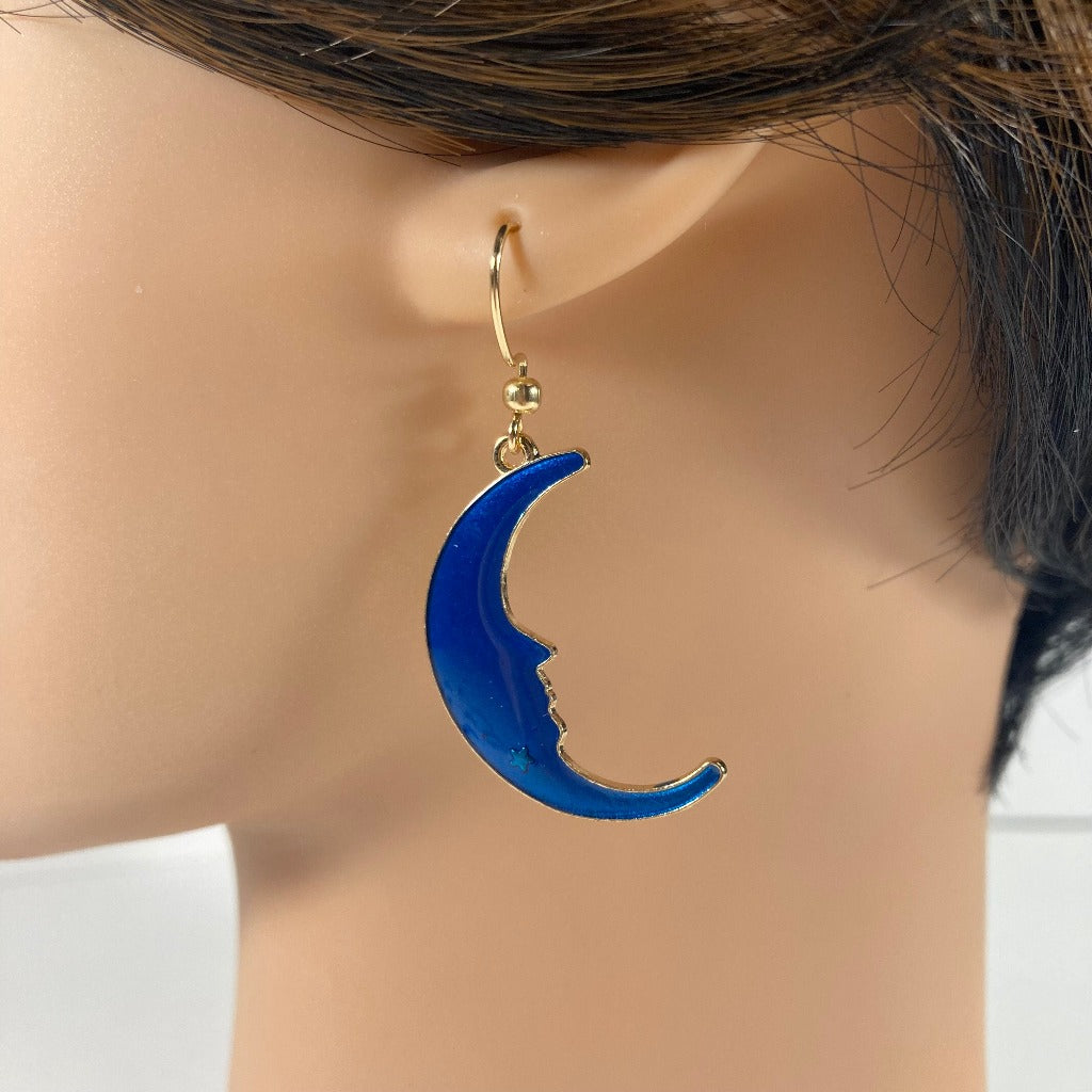 Blue Moon Earrings