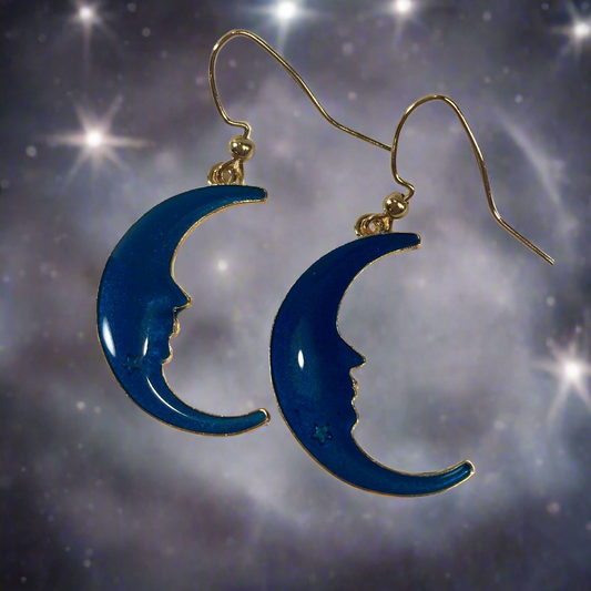 Blue Moon Earrings