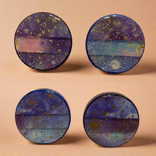 Blue Galaxy Magnet