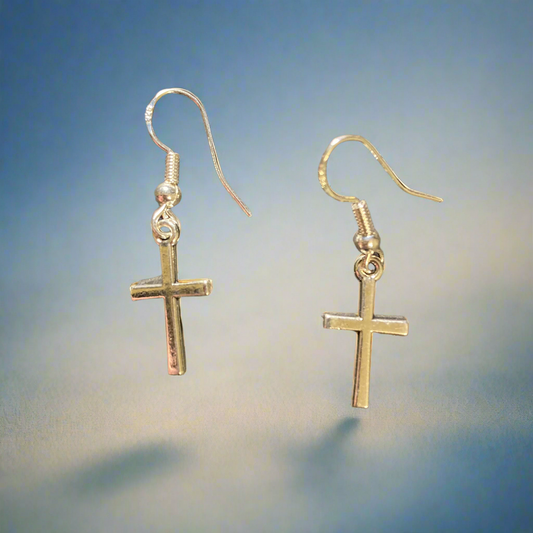 Cross earrings