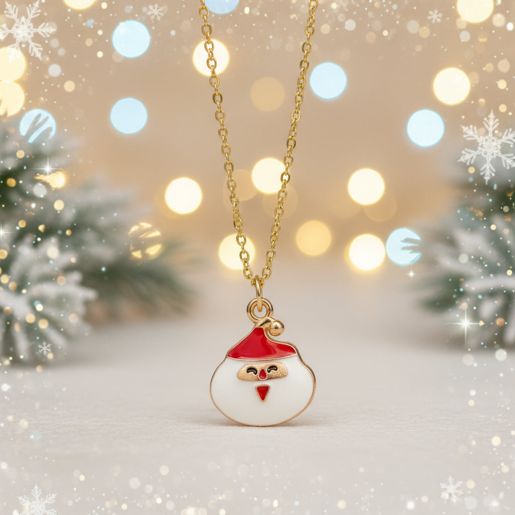 Festive Holiday Pendants, Santa