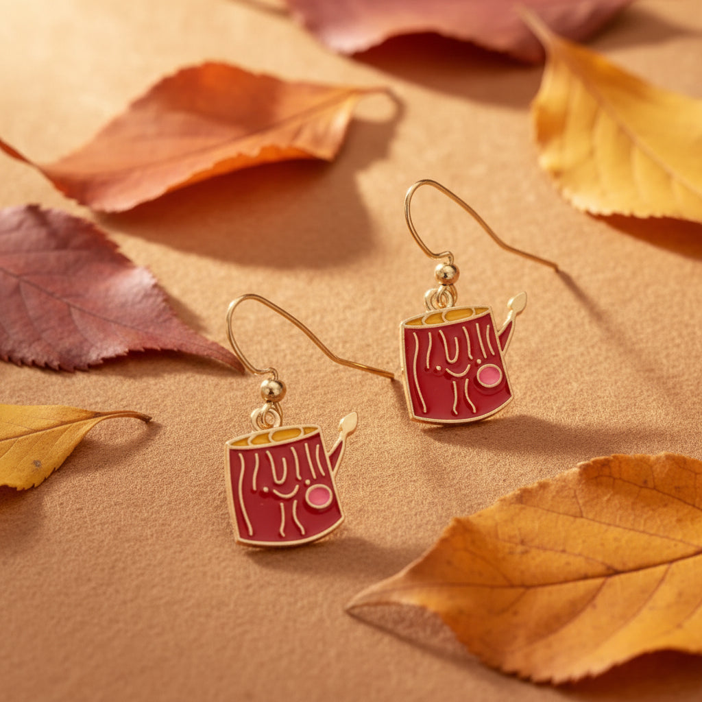 Fall earrings,Thanksgiving, feast
