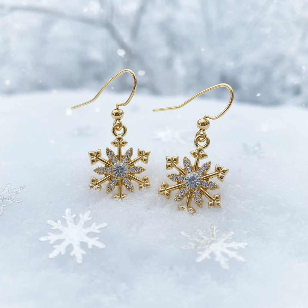 Winter holidays earrings