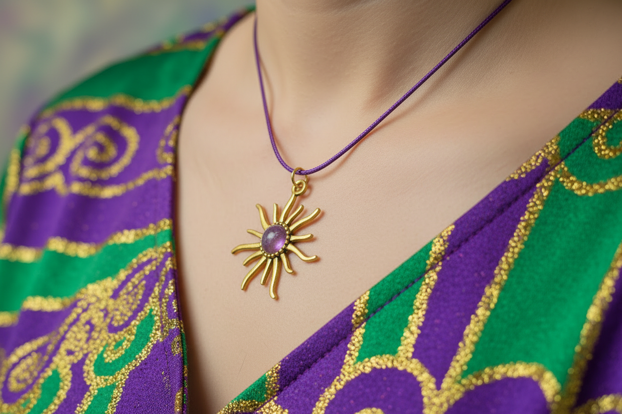 Mardi Gras Necklace