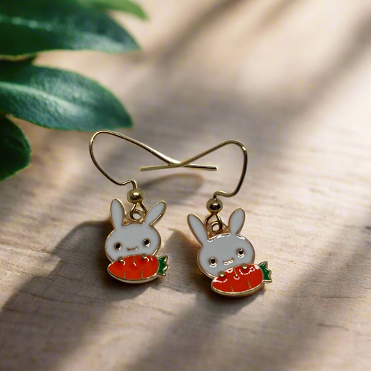 Bunny Charm Earrings