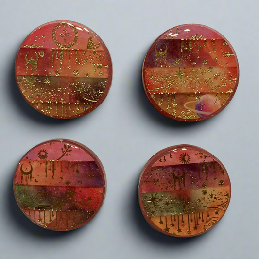 Red galaxy Magnets