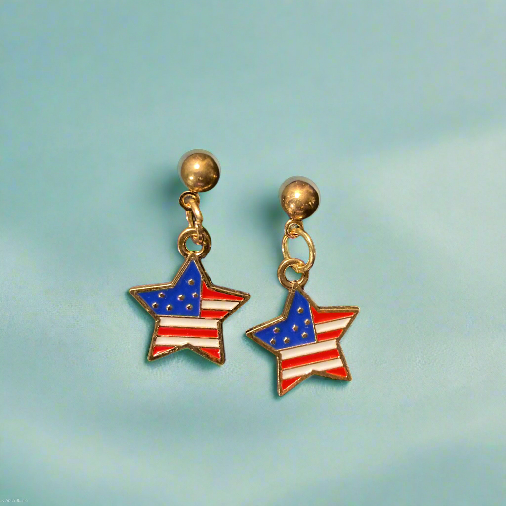 Patriotic Earrings
