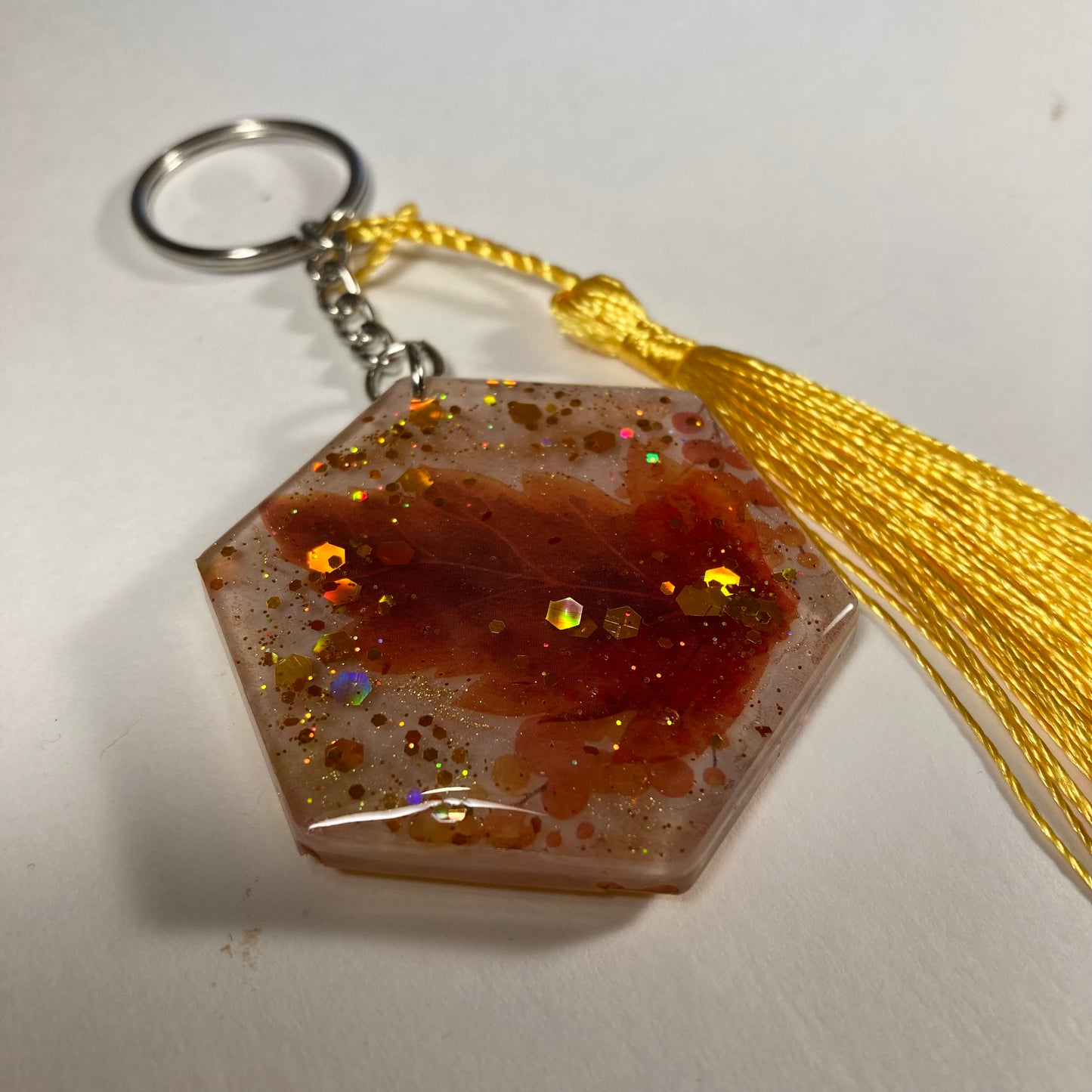 Autumn Leaves Keychain