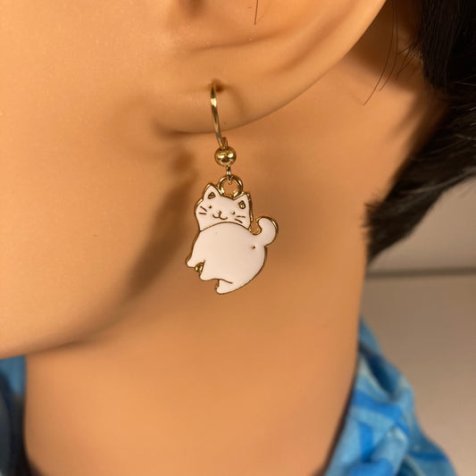 Naughty Kitty Earrings