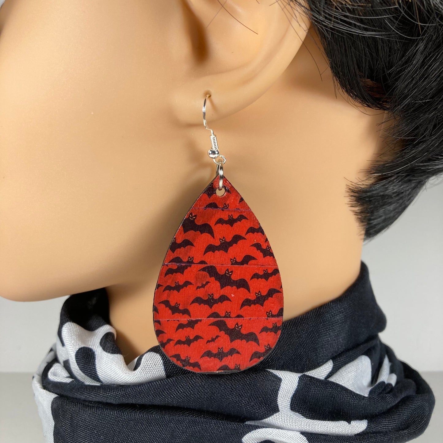 Bat earrings