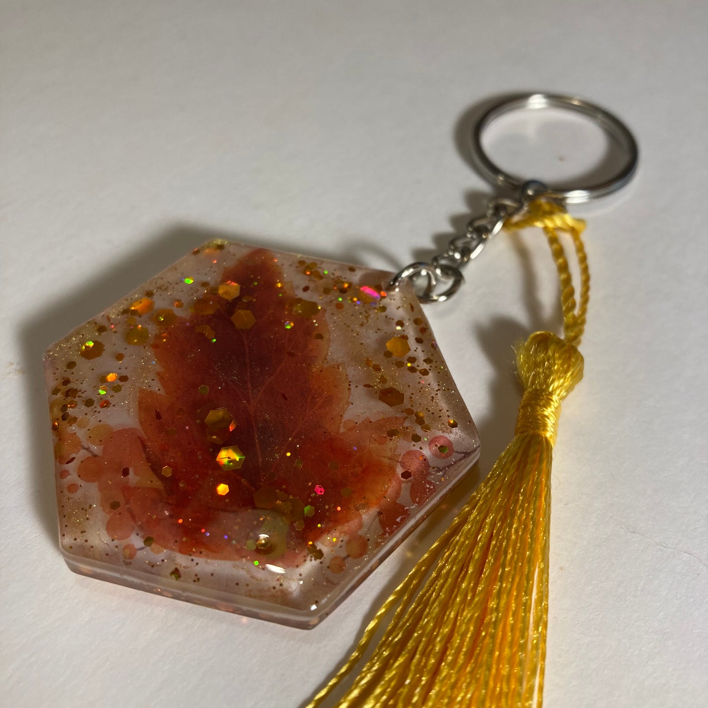 Autumn Leaves Keychain