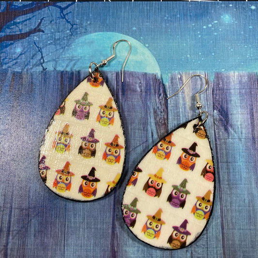 Witch owls earrings