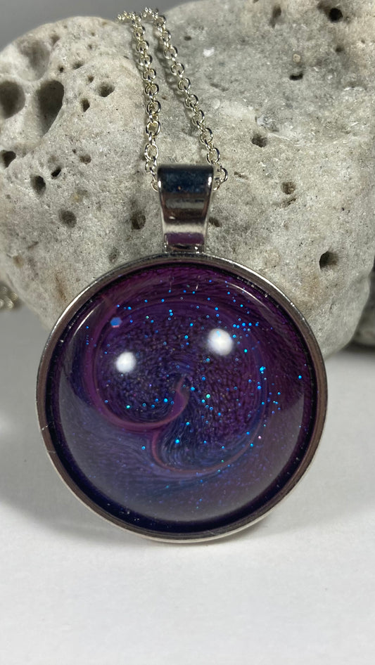 Galaxy Round Necklace