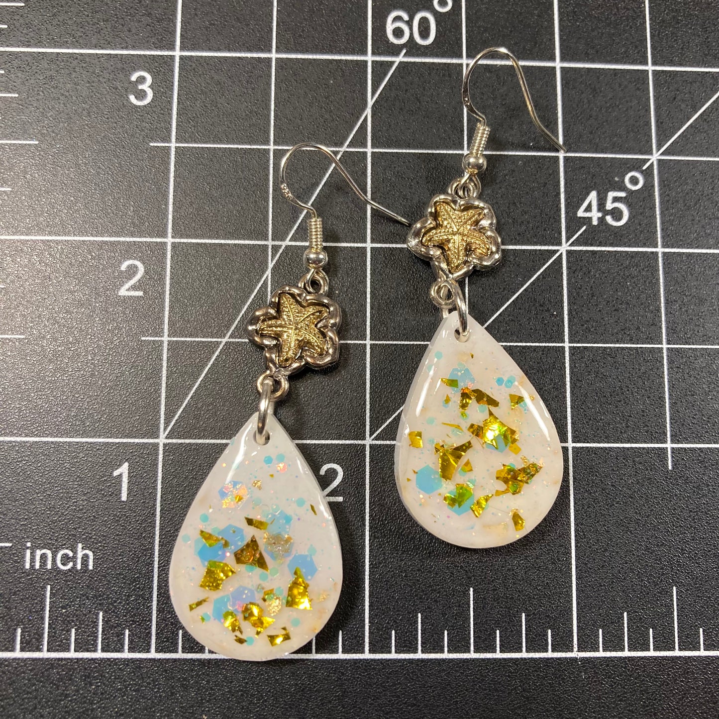 Starfish drop Earrings