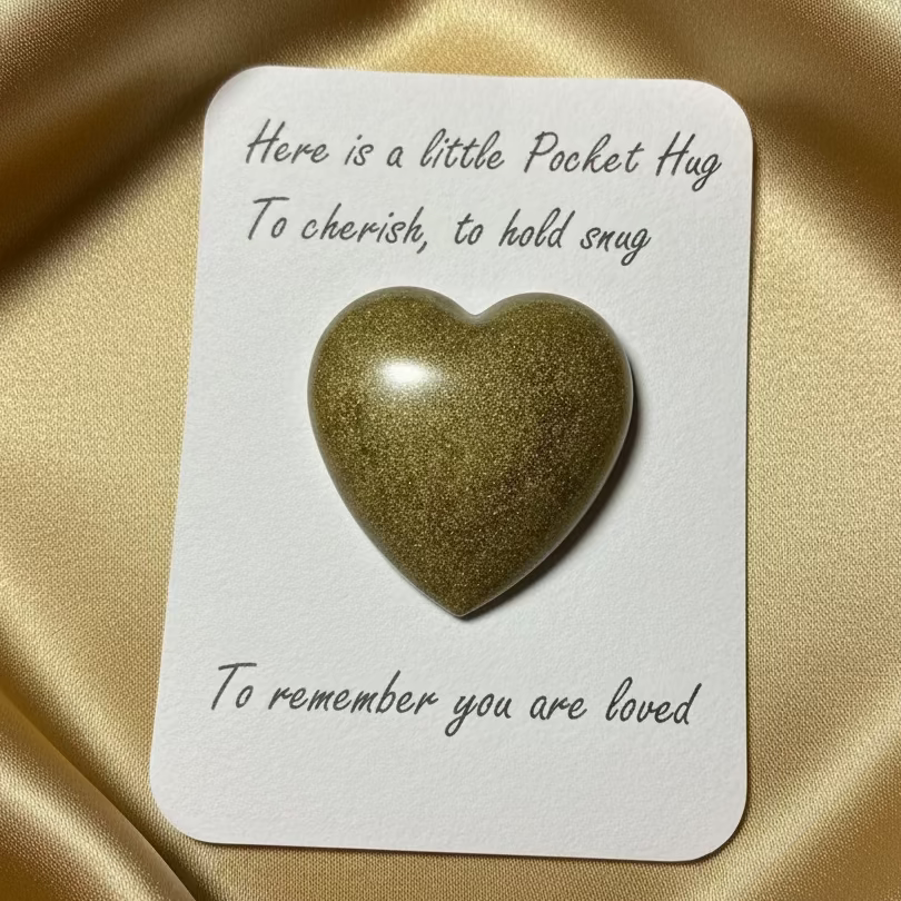 Pocket Hugs, gold