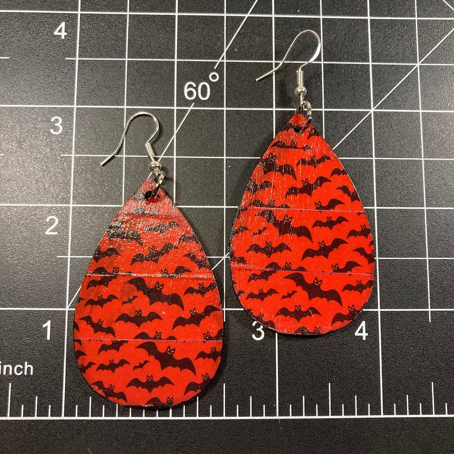 Bat earrings