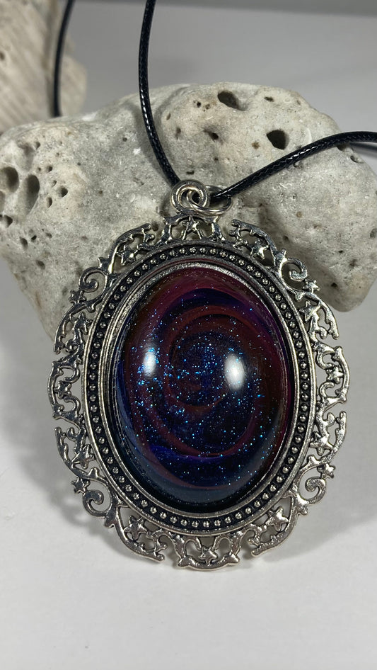 Galaxy Oval Necklace