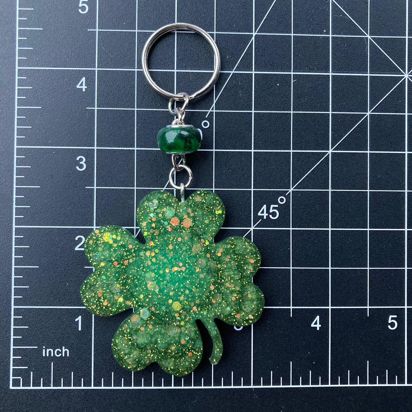 Keychain, shamrock