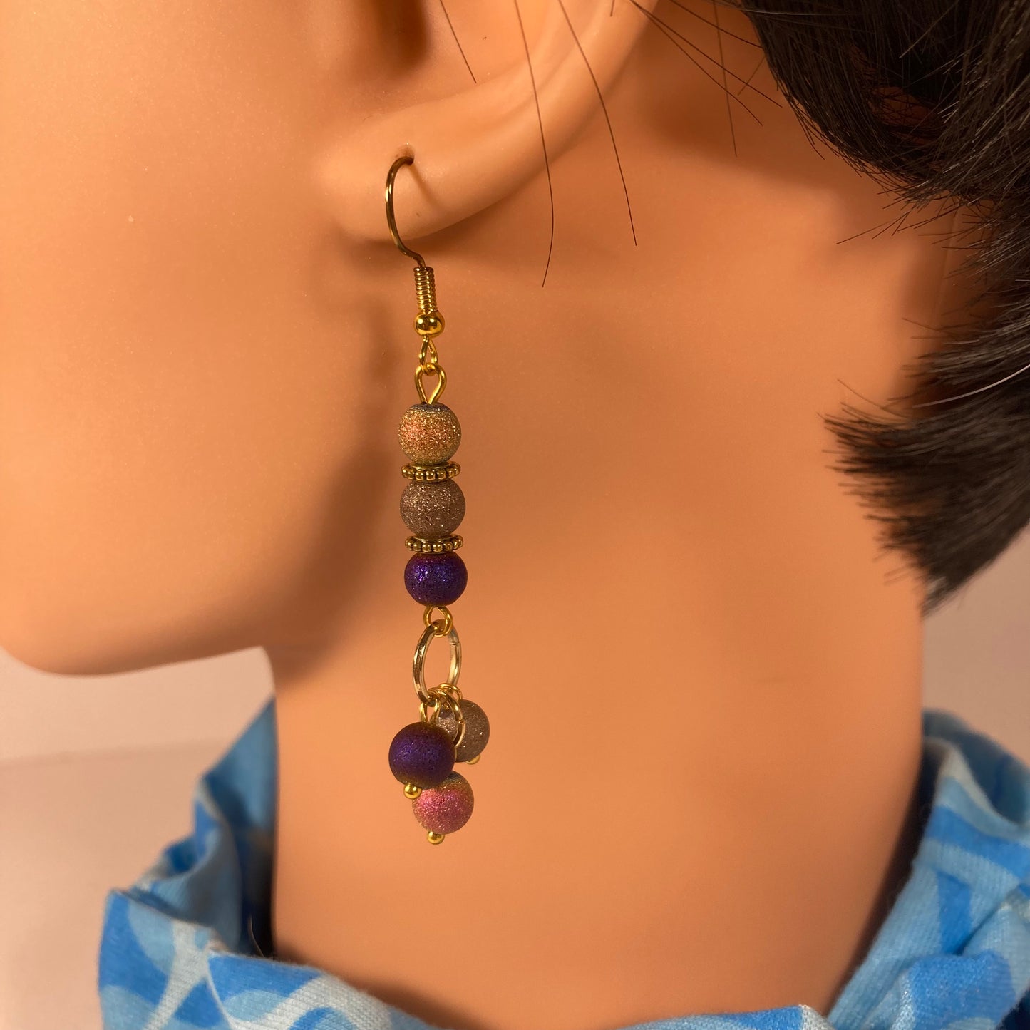 Autumn grape Earrings