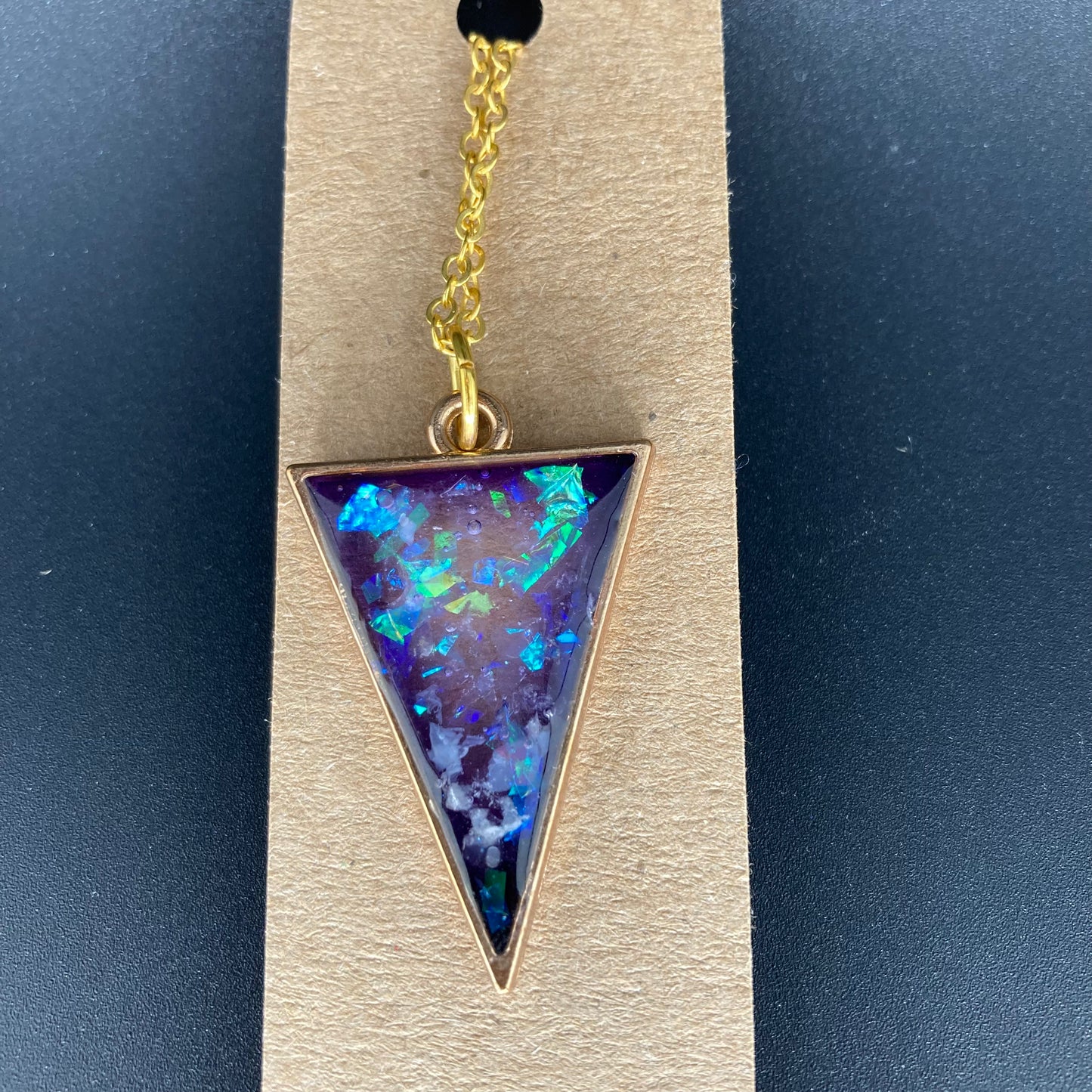 Triangle necklace