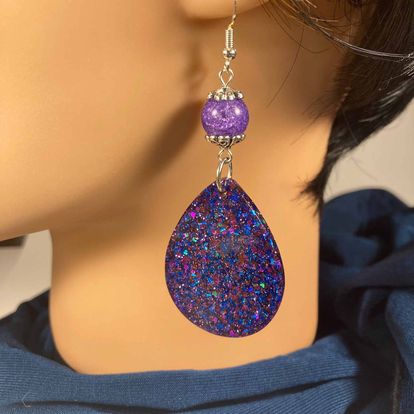 Chunky Teardrop Earrings