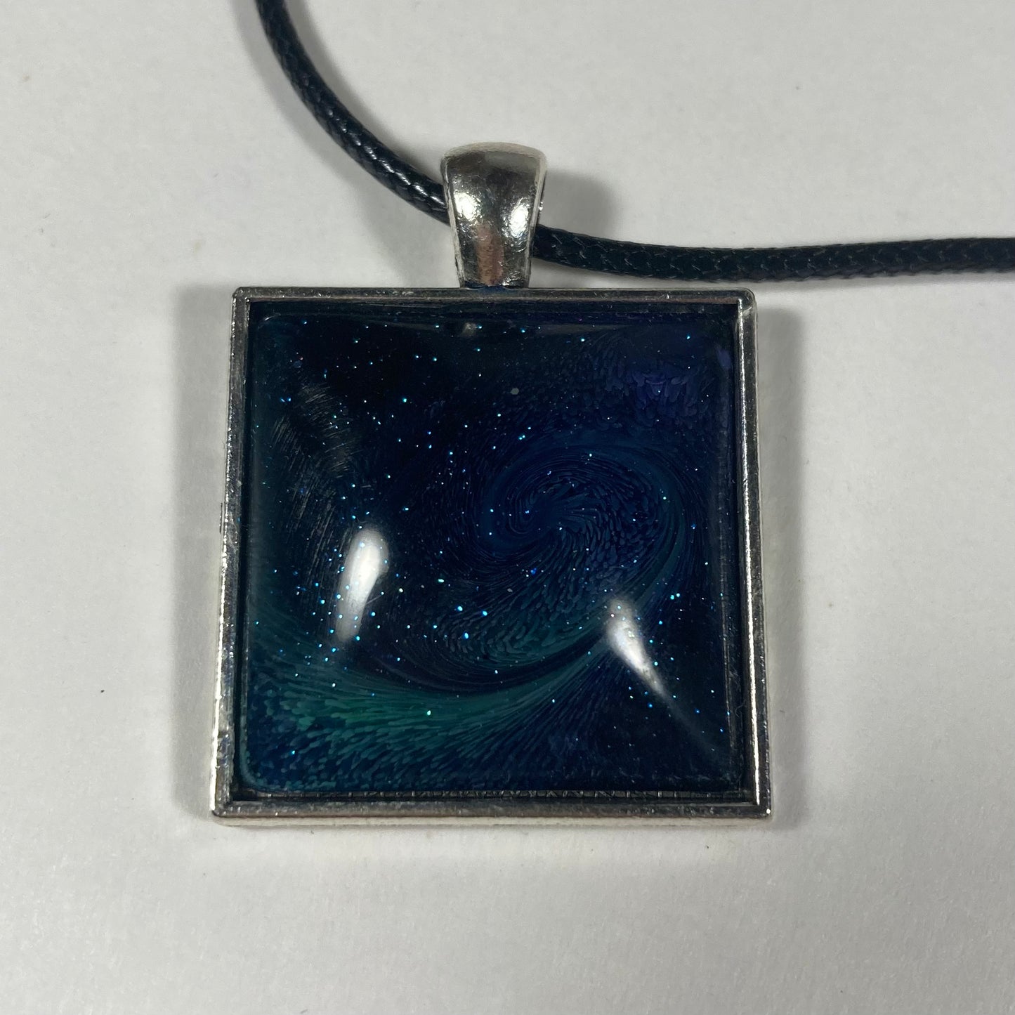 Blue Galaxy Necklace