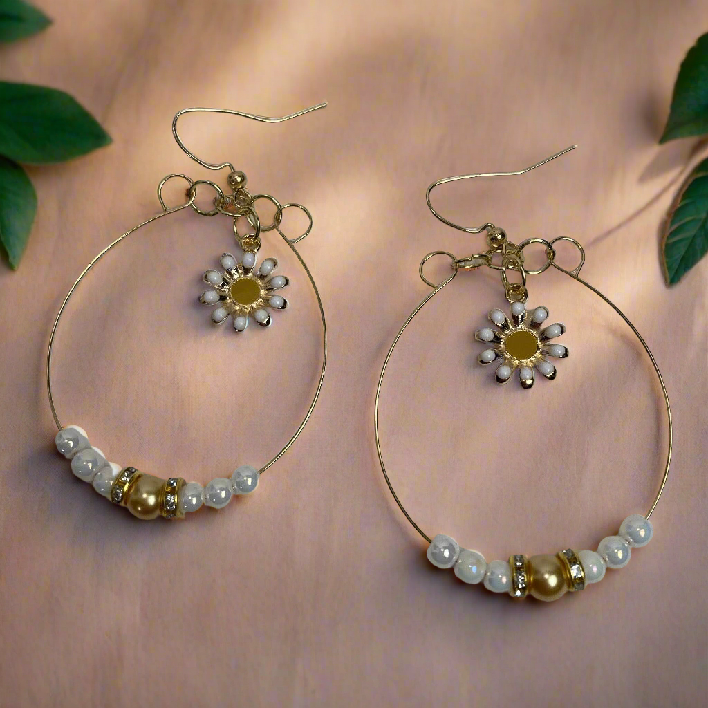 Daisy Dangle Earrings