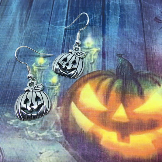 Silver Pumpkins Earrings