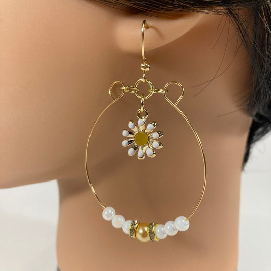 Daisy Dangle Earrings